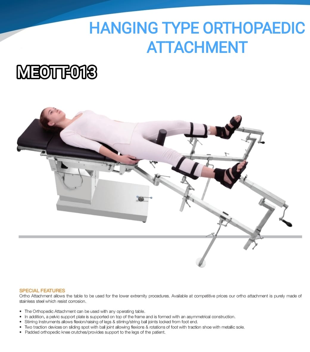 HANGING TYPE ORTHOPEDIC ATTACHMENT